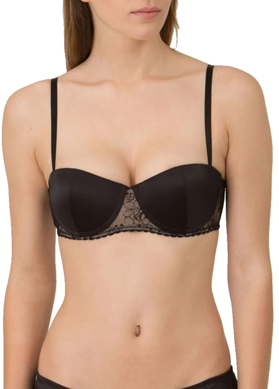 Wonderbra Women's The Luxe Collection Everyday Bra, Black, 30G