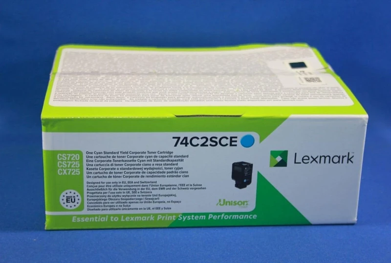 Lexmark 74C2SCE Laser Toner for CS720 - Cyan