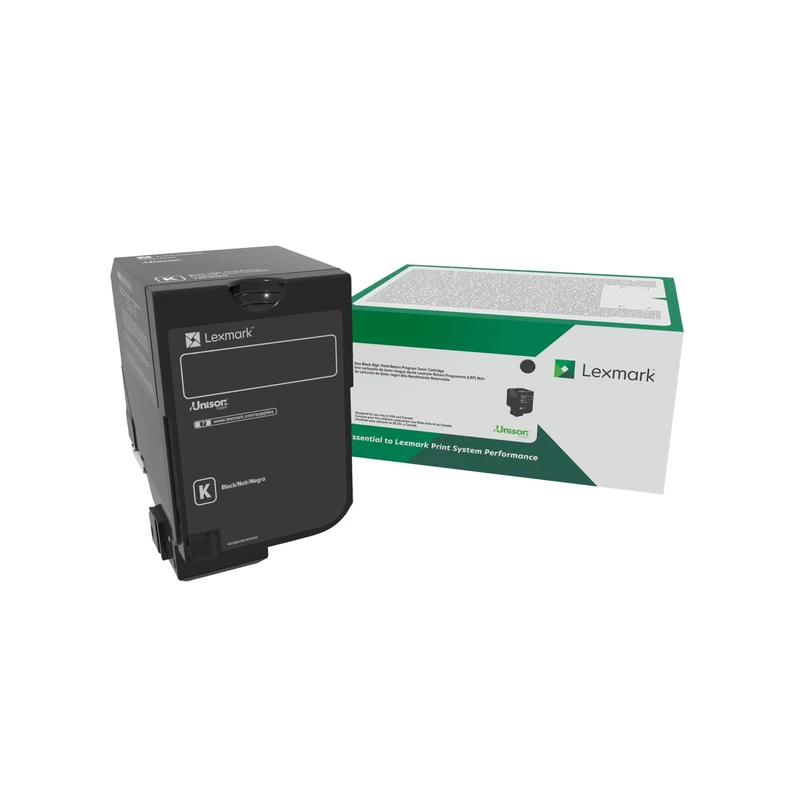 Lexmark 84C2HKE Laser Toner for CX725 - Black
