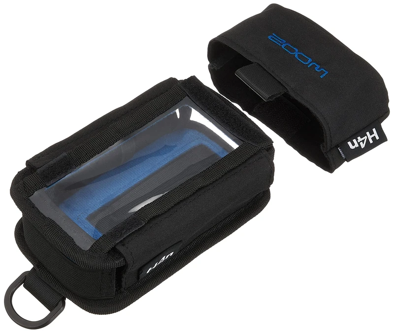 Zoom PCH-4n Protective Bag for H4n Handy Recorder – Water-Resistant, Transparent Window, Ideal for Outdoor Recording