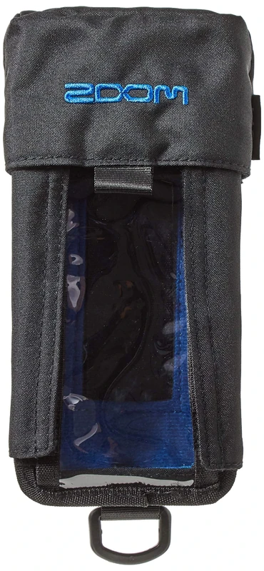 ZOOM PCH-6 Protective Case for H6 Handy Recorder – Water-resistant bag with transparent control window – Protection for audio recordings on the go, black