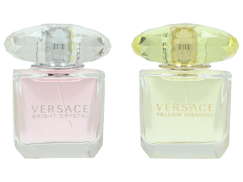 Versace Bright Crystal Eau de Toilette 30ml & Yellow Diamond EDT, 30 ml