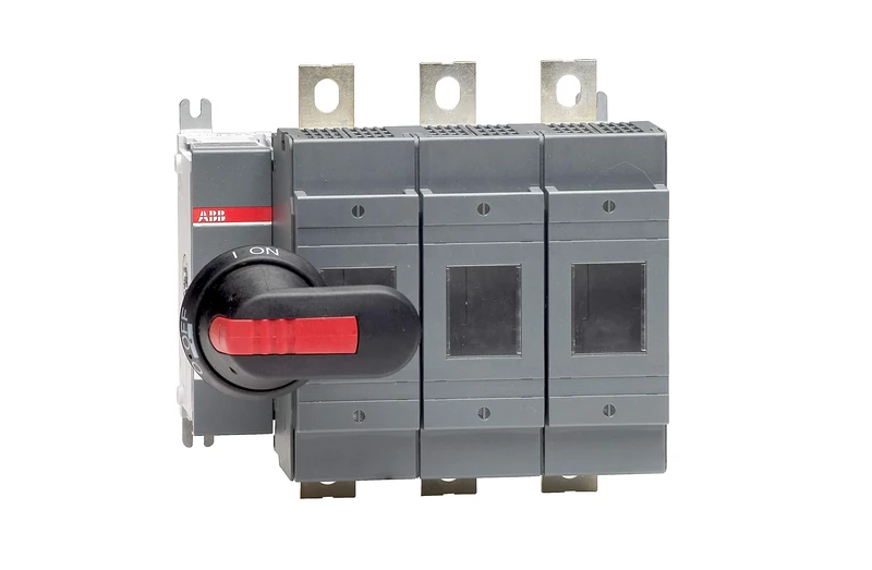 ABB OS250B03P Switch Fuse, Front Operated, 3 Pole, British Standard, B1-B3, Handle and Shaft included (ABBOS250B03P)