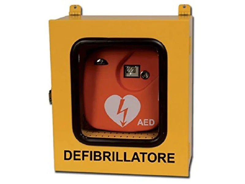 Gima 35334 Cabinet for Defibrillators, Outdoor Use