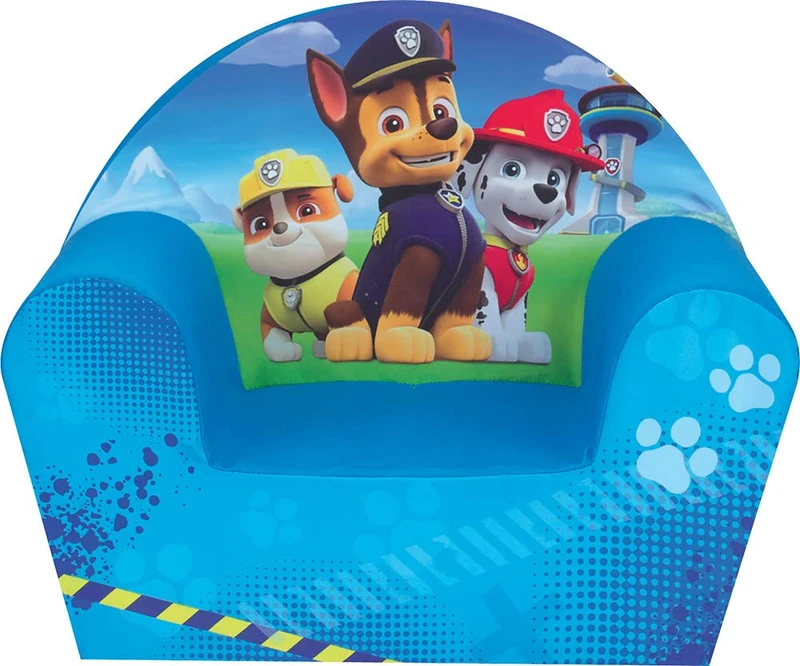 Fun House PAT'PATROUILLE 712531 Child's Armchair 52 x 33 x 42 cm, Polyester, Blue