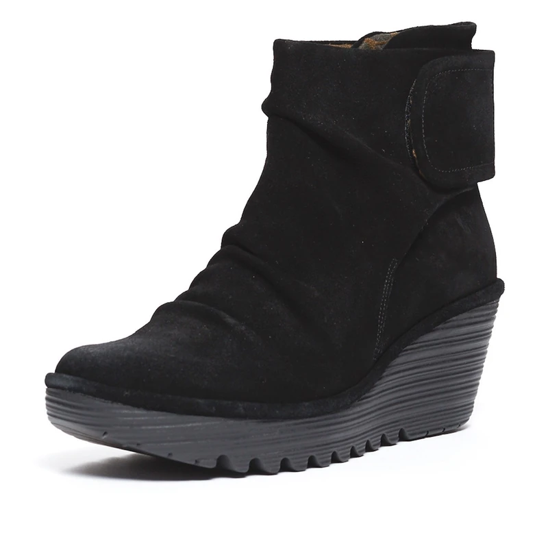 Fly London Women’s Yegi689fly Ankle Boots, Black, Various, Black (Black 000), 5 UK