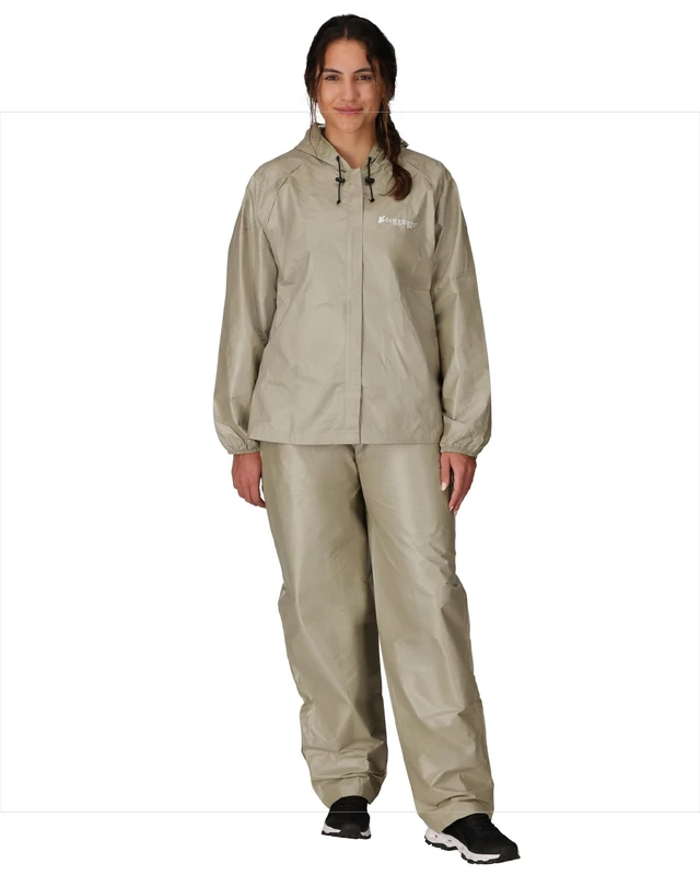 FROGG TOGGS Unisex Ultra-lite2 Waterproof Breathable Protective Rain Suit, Carbon, L UK