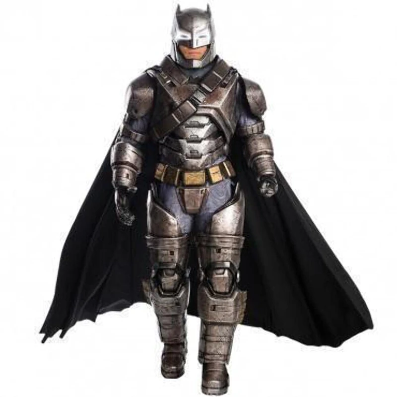 Rubies 820147 V Superman: Dawn of Justice Supreme Edition Armored Batman Sized Costume Warner Brothers Adult, Black, Default