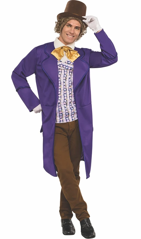 Rubies 820156 Willy Wonka Adult-Sized Costume, Multi, Default