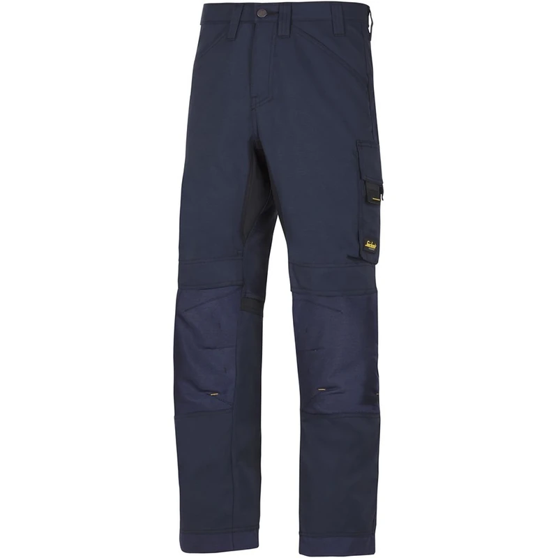 Snickers 63019595048 Size 48"AllroundWork" Work Trousers - Navy Blue