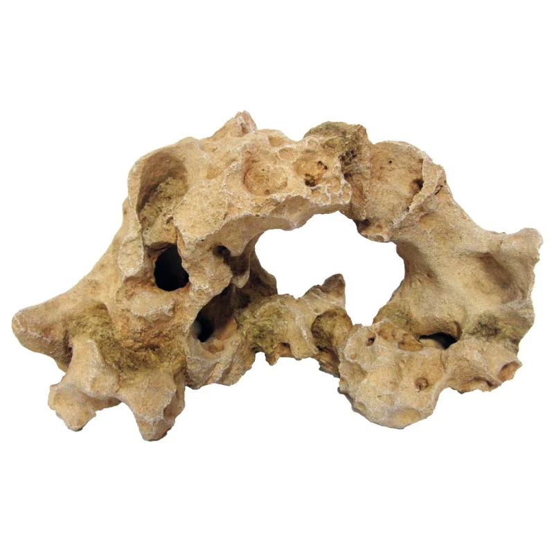 WAVE Gallura Stone with Hole, Large, Beige