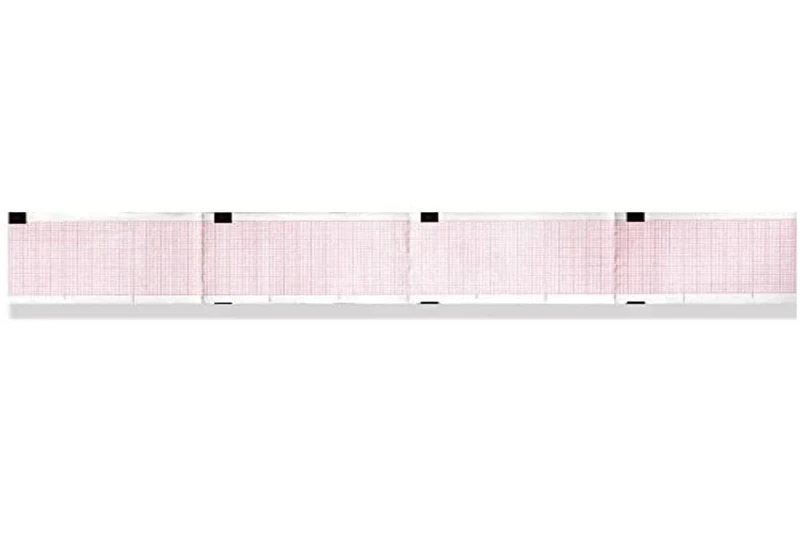 Gima 32990 Thermal Paper Pack Ecg, Orange Grille, 50 x 75 mm