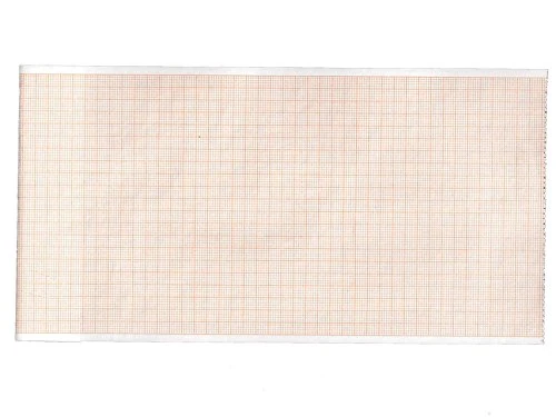Gima 33002 Thermal Paper Roll Ecg, Grid Orange, 112 mm x 27 m