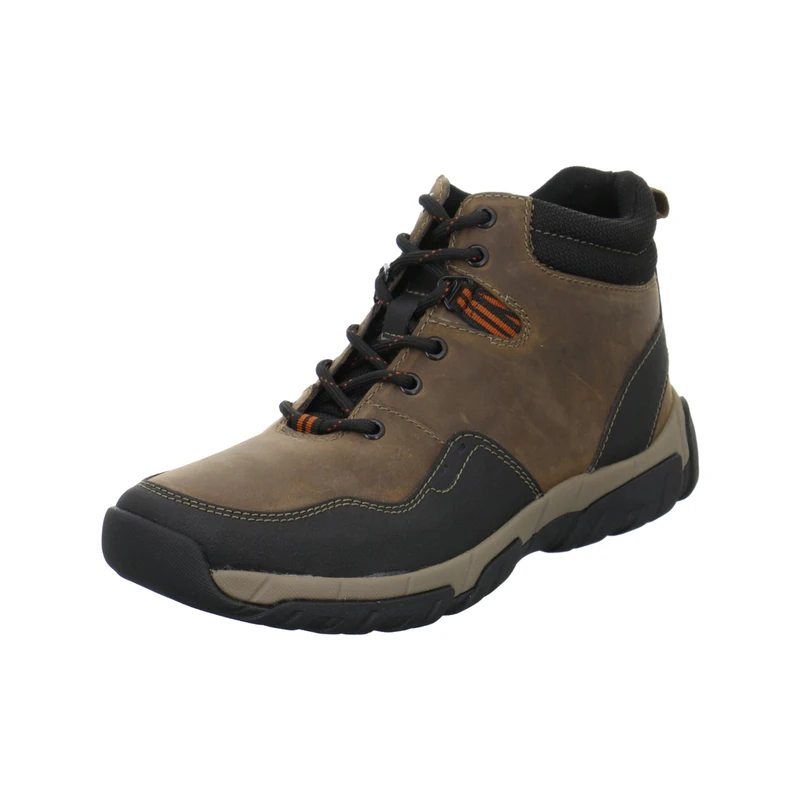 Clarks Walbeck Top Mens Brown Leather, 7