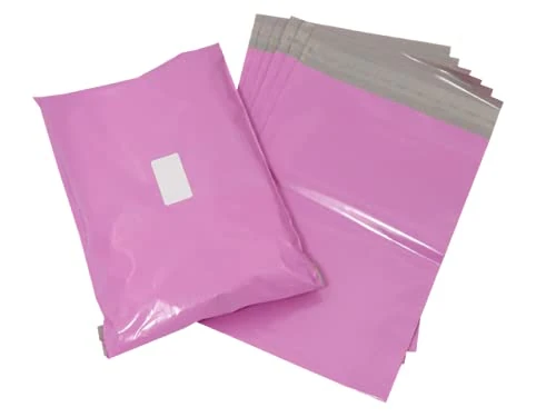 Triplast 13 x 17-Inch Plastic Mailing Postal Bag - Pink (Pack of 500)