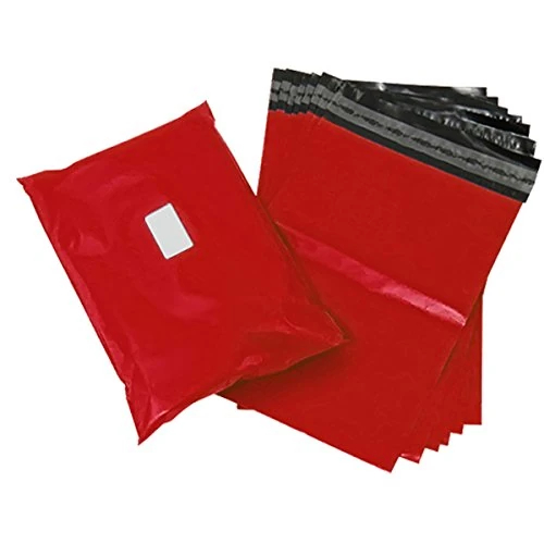 Triplast 17 x 24-Inch Plastic Mailing Postal Bag - Red (Pack of 200)
