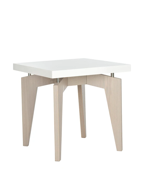 SAFAVIEH Contemporary Wooden , in White and Grey, 50 X 50 X 49.78