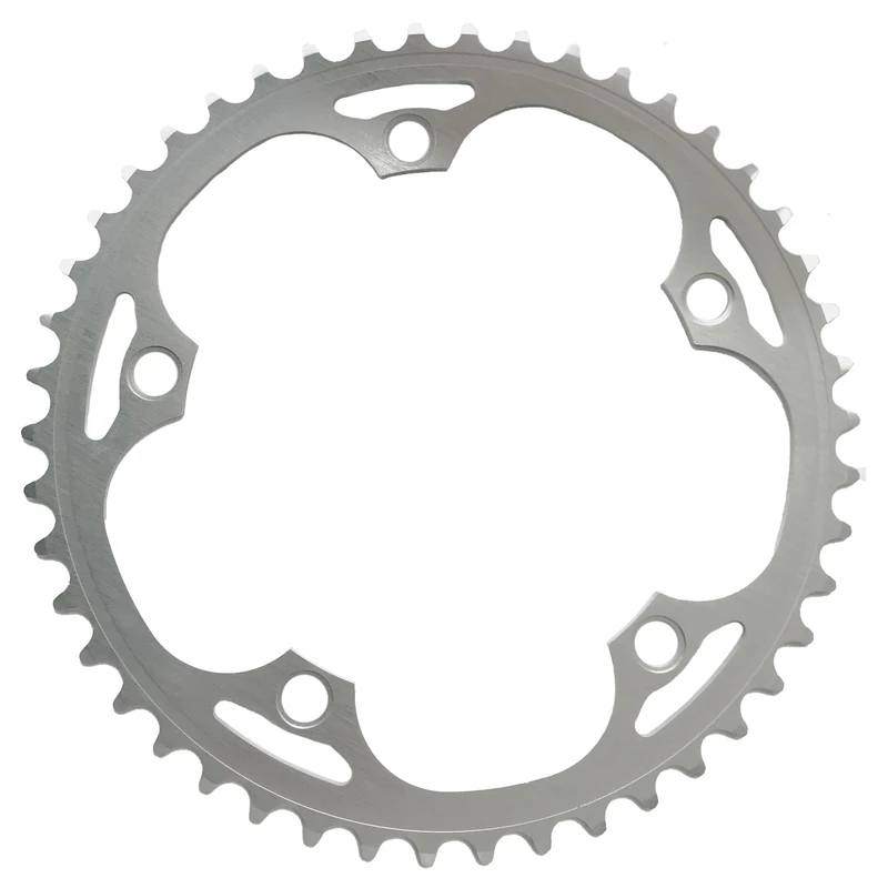 Miche Pista 135mm 5 Arm Track Chainring, Silver, 46t