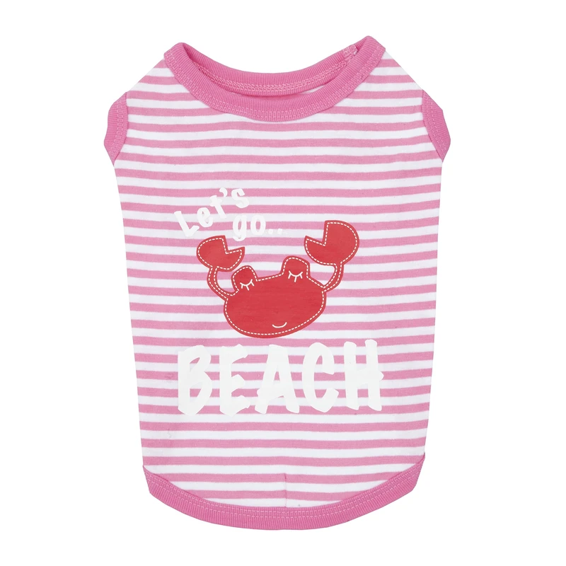 Puppia Beach Apparel, Small, Pink - Image 1