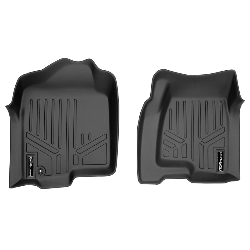 MAXLINER Floor Mats 1st Row Liner for 1999-2007 Silverado/Sierra 1500/2500/3500/2000-2006 Tahoe/Yukon/Suburban/Yukon XL