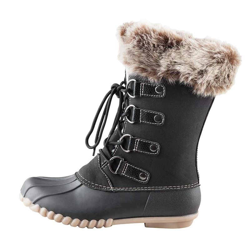 PFIFF Women's Glaubig Waterproof Winter Boots, Womens, Winter Boots, 102228-50-40, brown, 40 - Image 1