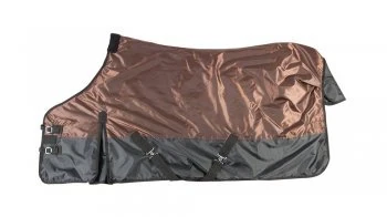 PFIFF 102240 54 Satellite Waterproof Outdoor Goods Horse Blanket, One Size, Brown/Black