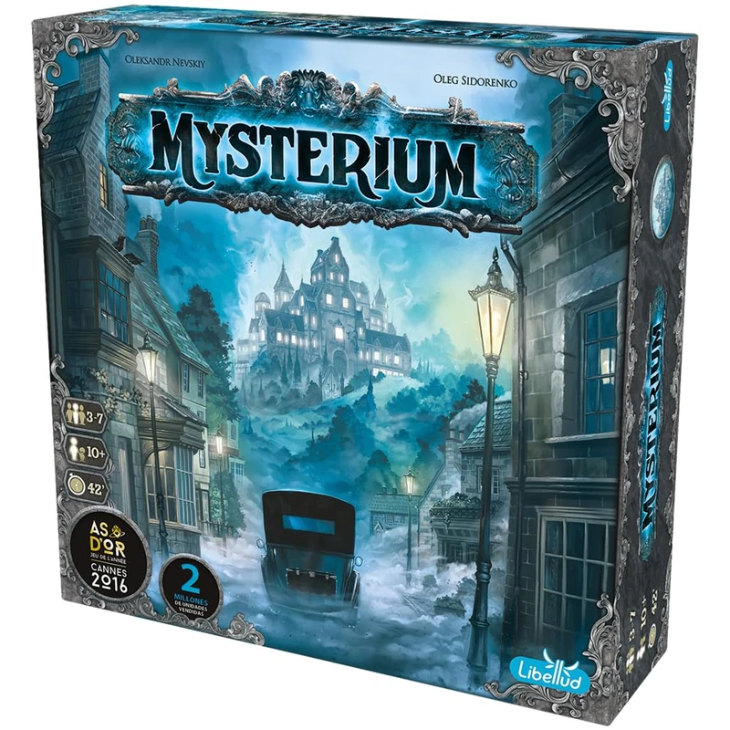 Libellud - Mysterium: Spanish Edition - Cooperative Board Game for 2-7 Players, Ages 10+