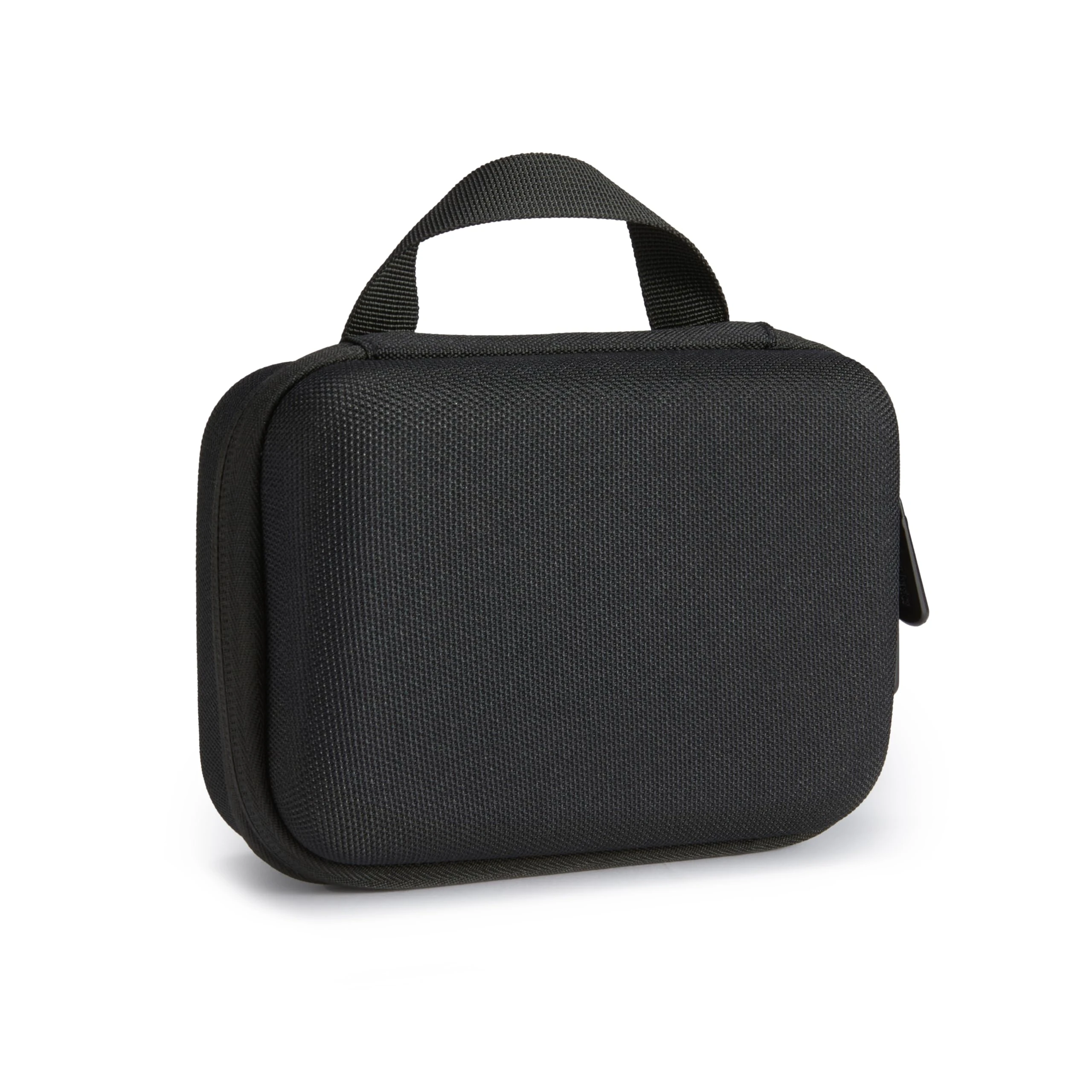 Amazon Basics Small GoPro and Action Cameras Protection Case with Internal Foam, Portable & Lightweight, 6.5 x 5.0 x 2.5 inches, Solid - Black