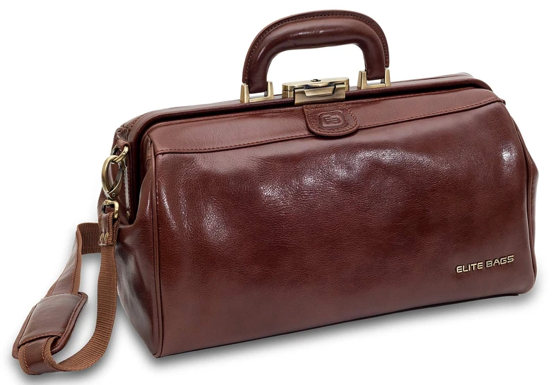 CLASSY'S Brown Leather Medical Visits Case - Image 1