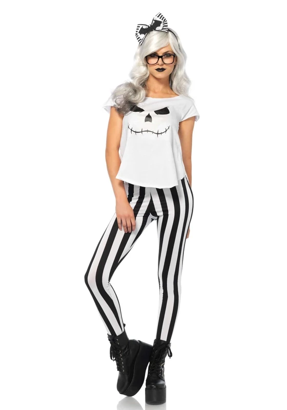 Leg Avenue Hipster Skeleton Costume, Small - Image 1