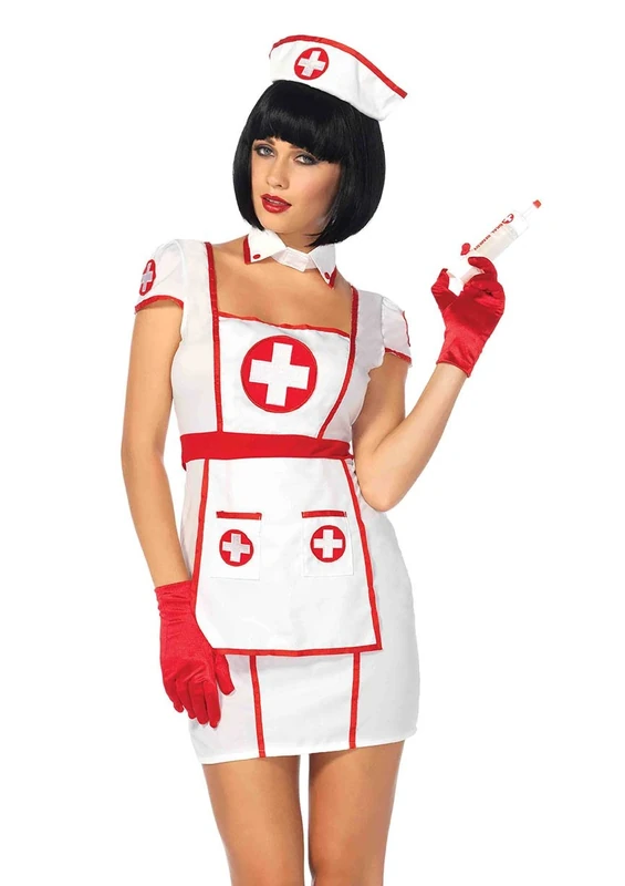 Leg Avenue 85539 "Hospital Heartbreaker Fancy Dress Costume (Medium/Large, 3-Piece)