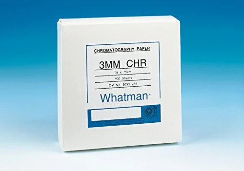 WHATMAN Paper 036088 3 mm CHR 315 x 355 mm (Pack of 100 Sheets)
