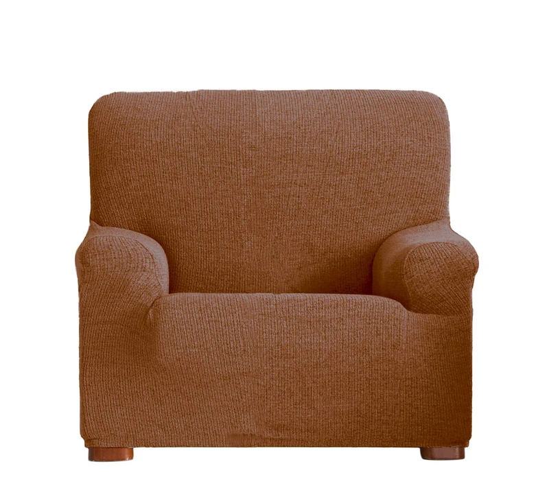 Eysa Dorian bielastic sofa cover 1 seat colour 9-orange, Chenille, 37 x 9 x 29 cm - Image 1