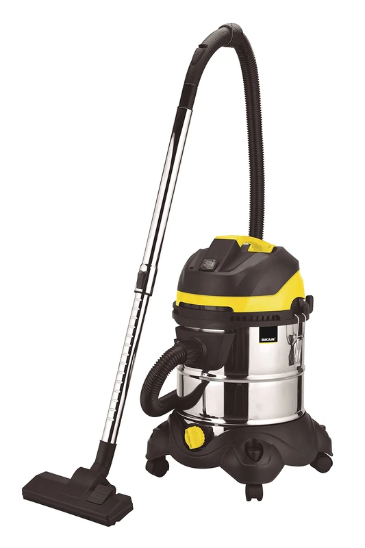 Bikain Aspirador Polvo y líquido 1400 W Con Cuba 20 litres inoxidable.