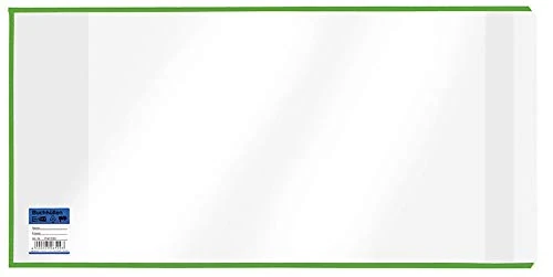 Veloflex 1540260 Book Cover 260 x 540 mm Polypropylene with Flap Pack of 10 Transparent