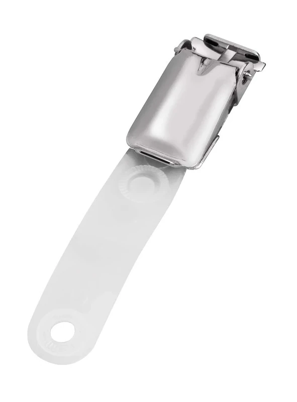 Veloflex 2656000 Braces Clip, 100 Pieces, Metal, Plastic Loop