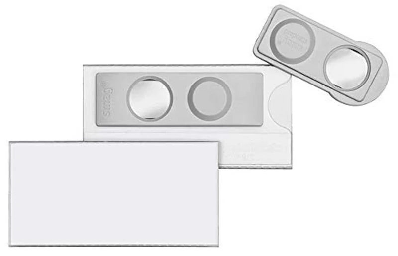 Veloflex 2018500 Magnetic Name Plates Pack of 25 VeloCard 60 x 30 mm