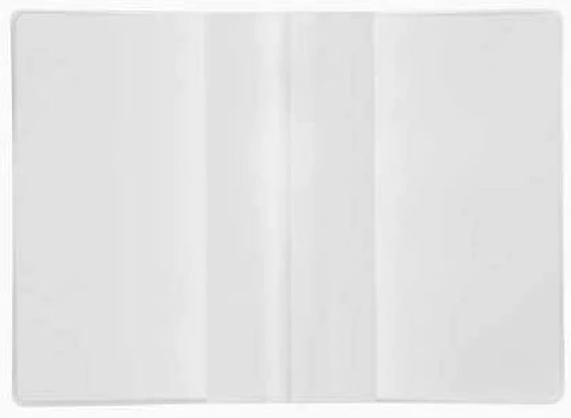 Veloflex 3256510 Double Cover A6 Polypropylene Pack of 100 105 x 148 mm