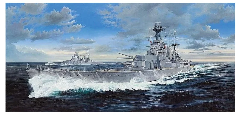 Trumpeter 1:200 - HMS Hood Battle Cruiser