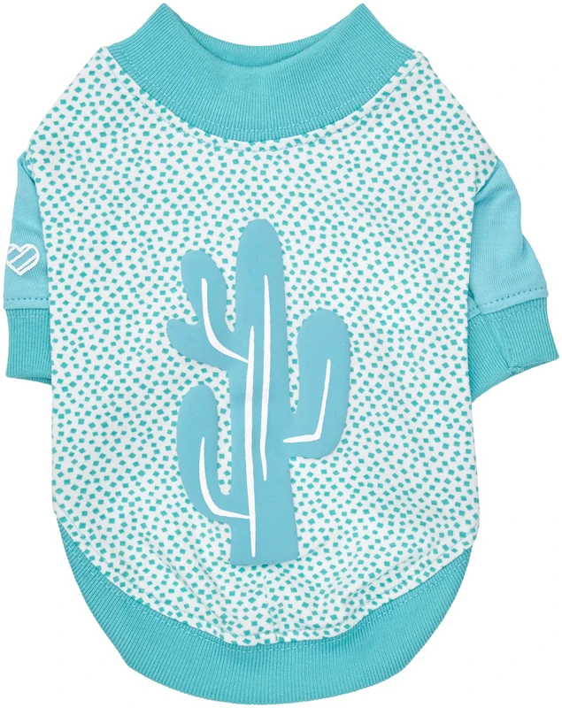 Puppia Saguaro Apparel, Small, Blue - Image 1