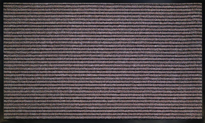 ID MAT Doormat, 34% fibers, Scratch Resistant monofilament, 66% Absorbent Polypropylene on PVC Sole, Brown, 90 x 150 cm