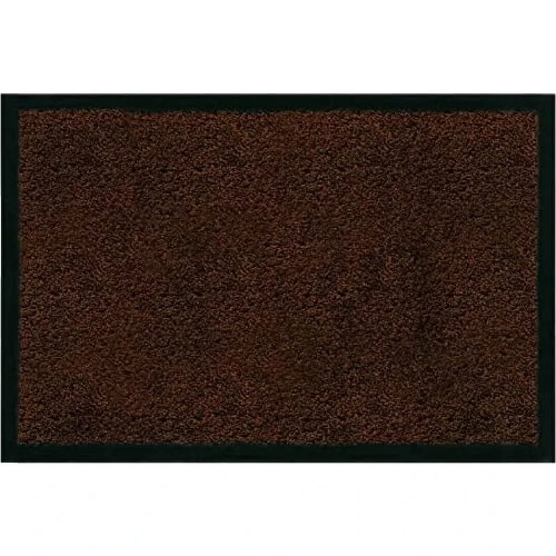 MSV Doormat of Nylon 90x150cm in rust brown, Fabric, 90 x 40 x 40 cm