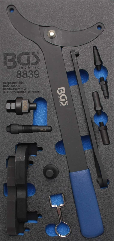 BGS 8839 | Tool Tray 1/3: Engine Timing Tool Set | for VAG 2.8, 3.0 TFSi