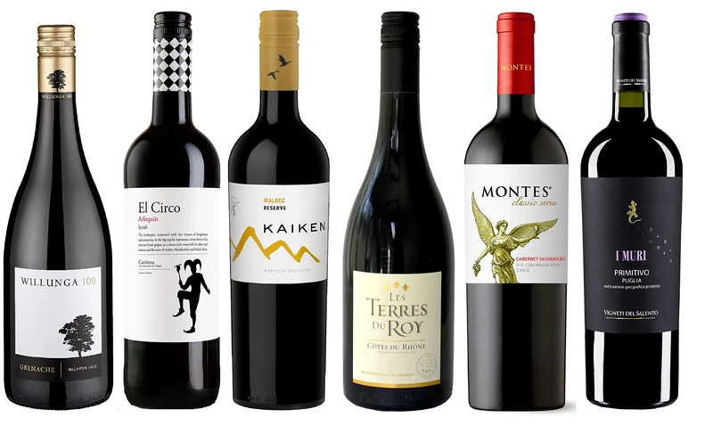 Mixed Everyday Best Selling Red Mixed Case, 75 cl (Case of 6)