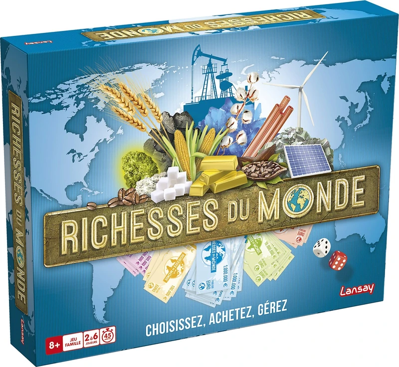 LANSAY Richesses Du Monde - Jeu de Société