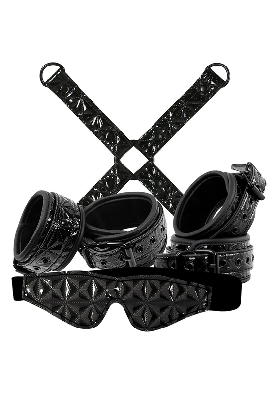 NS Novelties Sinful Black Bondage Kit