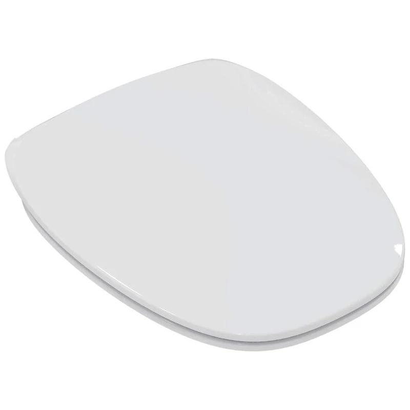 Ideal Standard T676783 Slim Soft-Close Toilet Seat Cover, Matt White, 42 x 35.5 x 5 cm