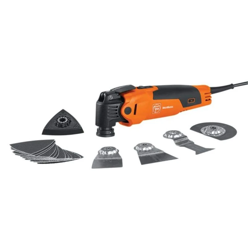 FEIN 72295262241 FMM350QSL Multi-Master Quick Start Oscillator, Orange, 110 V