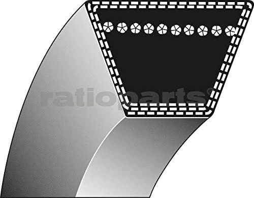 Ratioparts 8-905 Drive Belt Type 1 12.7 x 1930 V-Belt