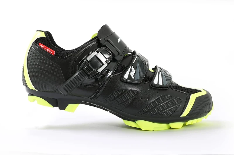Massi akkron Neon Shoes – Black/Yellow multi-coloured Black/Yellow Size:9